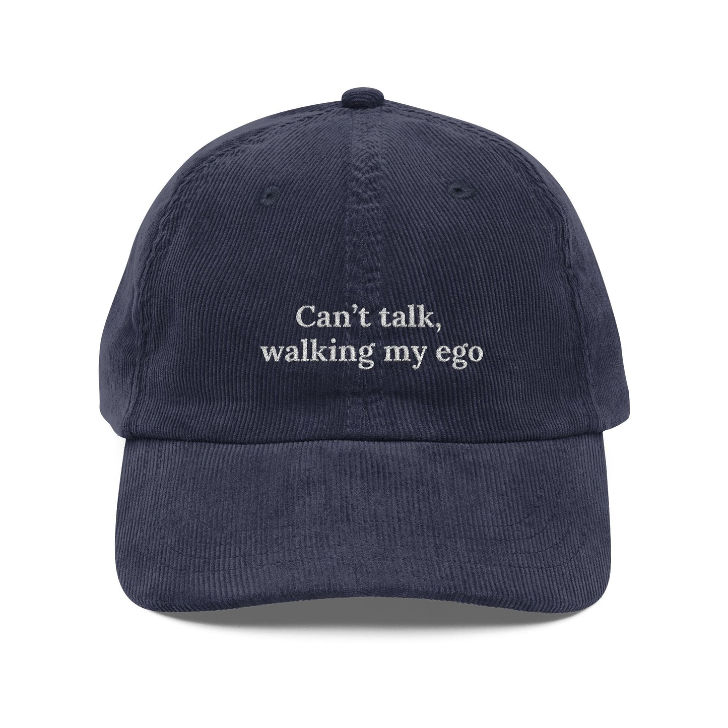 Can't talk, walking my ego