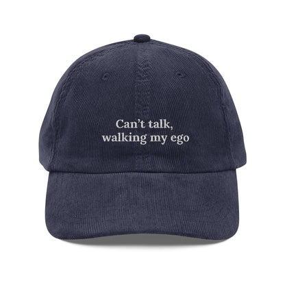 Can't talk, walking my ego